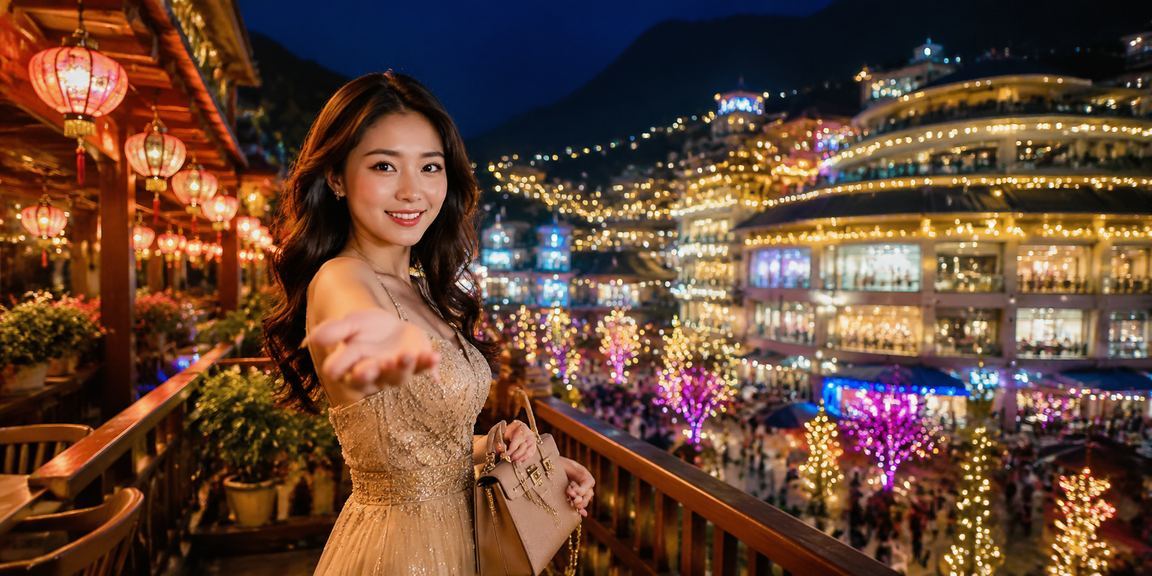 Không khí chợ đêm Sa Pa với người dùng trải nghiệm cá cược trực tuyến trên điện thoại